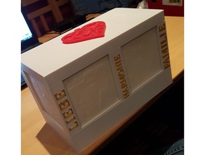 Boda caja geschenk regalo 3d print model - Mito3D