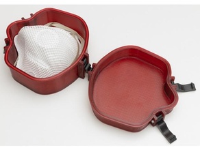 moldex respirator box dishwashable water- dustproof & strong dust mask ffp2 ffp3 frog n95 waterproof case 3d print model - Mito3D