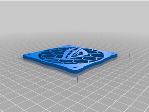 rog ventilateur couverture gaine jouets Jeux 3d print model - Mito3D