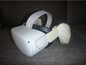 guía rail hijo óculo búsqueda 2 vr auriculares 3d print model - Mito3D