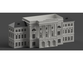 Saray 3d model Bedava binalar yapılar bina kriz Avrupa hayret baş parmak protokol masaüstü arazi savaş oyunları Warhammer Varşova 3d print model - Mito3D