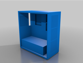 mid atx torre base modelo caso funda midatx 3d print model - Mito3D