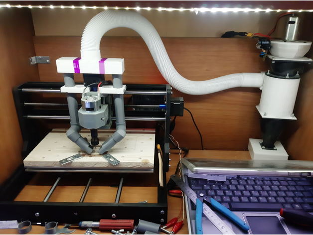 vacuum cleaner cnc 3018 machine tools cnc3018 cnc3018pro pro 3D print model - Mito3D