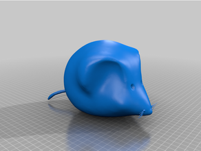 ratón esculturas animal lindo escultura 3d print model - Mito3D