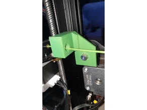ender 3 v2 filament guide 3d printer accessories holder 3d print model - Mito3D