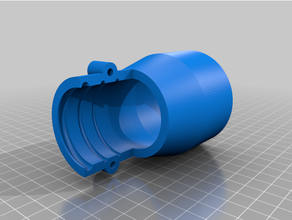 ryobi inglete vacío adaptador partes 3d print model - Mito3D