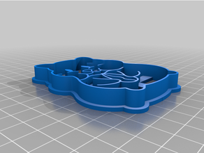 hamster Kurabiye kalıbı 3d baskı basınç kurabiye 3d print model - Mito3D