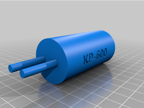kingtech pump kp-600 dummy vehicles turbine 3d print model - Mito3D