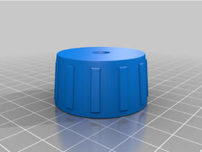 gym bike tension knob replacement parts created freecad 3d print model - Mito3D