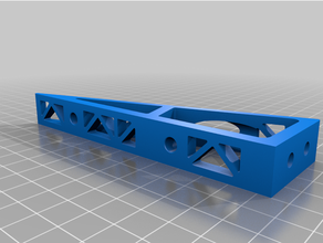 3u montaje rack pared soporte electrónica 19inch 3d print model - Mito3D
