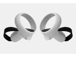 quest 2 knuckle strap oculus 3d print model - Mito3D