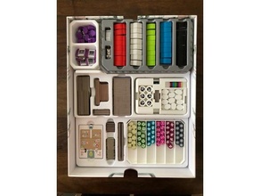 kanban deluxe insert organizer 3d printing boardgame inserts 3d print model - Mito3D