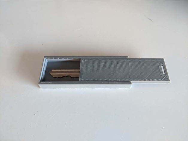 magnetisch versteckt Schlüssel Box Haushalt Abteil 3D print model - Mito3D