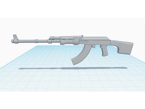 rpk juguetes juegos 28mm miniatura acción figura pistola juguete juego guerra 3d print model - Mito3D