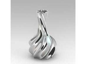 vase torsad 1 decor 3d print model - Mito3D