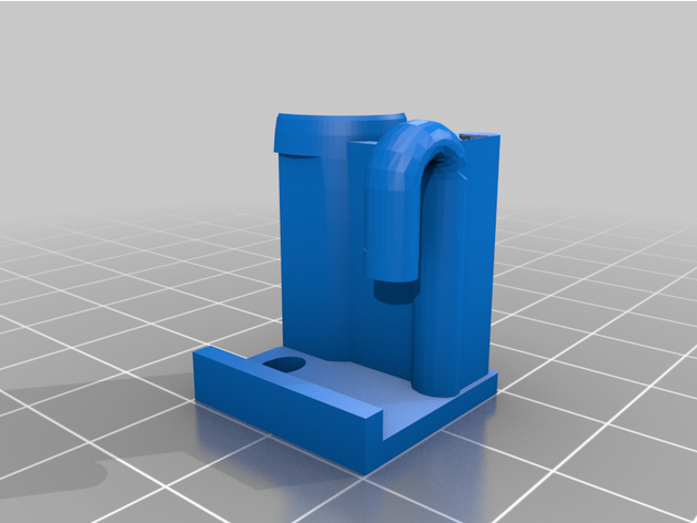 filament guide ender 3 dual gear extruder 3d printer parts 3D print model - Mito3D