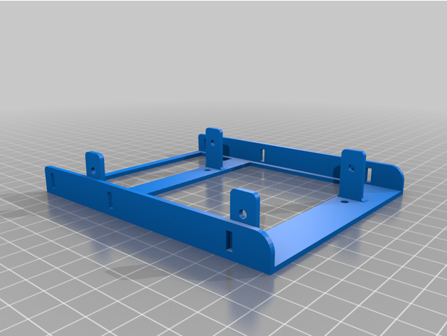 doble decker ssd soporte electrónica 3D print model - Mito3D