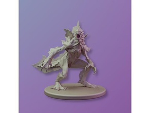 mirelurk king creatures dungeons dragons fallout miniature 3d print model - Mito3D