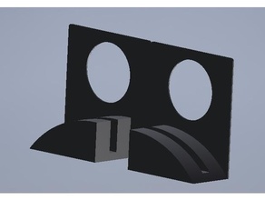 vertical ordenador portátil soporte enfriamiento estante 3d print model - Mito3D