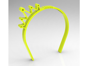 cabelo banda acessórios cadeira crianças menina meninas elástico faixas 3d print model - Mito3D
