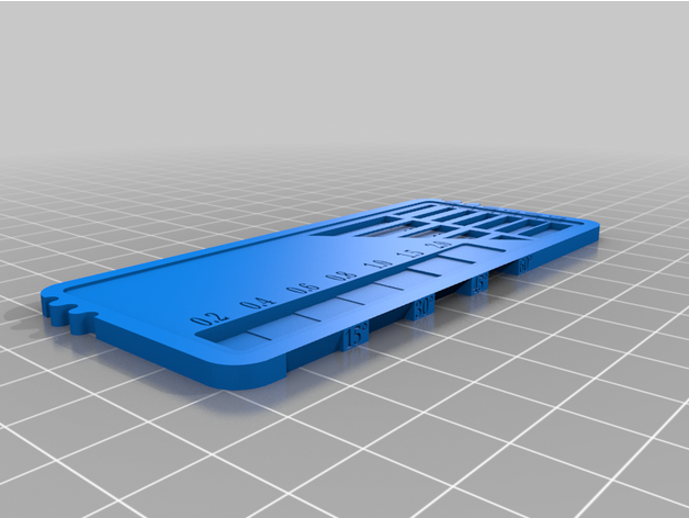 filament carte remix 3d impression tests 3D print model - Mito3D
