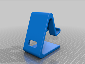 phone stand - v5 office 3d print model - Mito3D