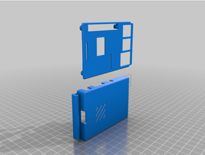frambuesa pi 3+ v slot carril colgar 3d impresora accesorios 3d print model - Mito3D