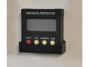 Digital Neigungsmesser Winkelmesser Mauer Aufhänger Werkzeug Inhaber Boxen Mini montieren 3d print model - Mito3D