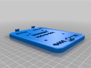 pi top 4 evrensel rıhtım tabak kendin yap 3d print model - Mito3D