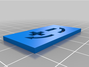 cama nivelamento rótulo 3d impressora acessórios simples 3d print model - Mito3D