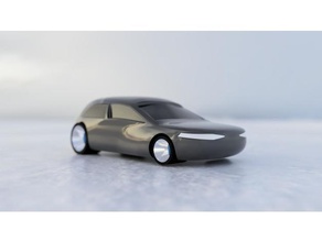 toy car vehicles tesla 3d print model - Mito3D