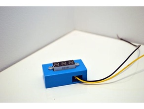 Konut muhafaza mini voltmetre elektronik 3d print model - Mito3D
