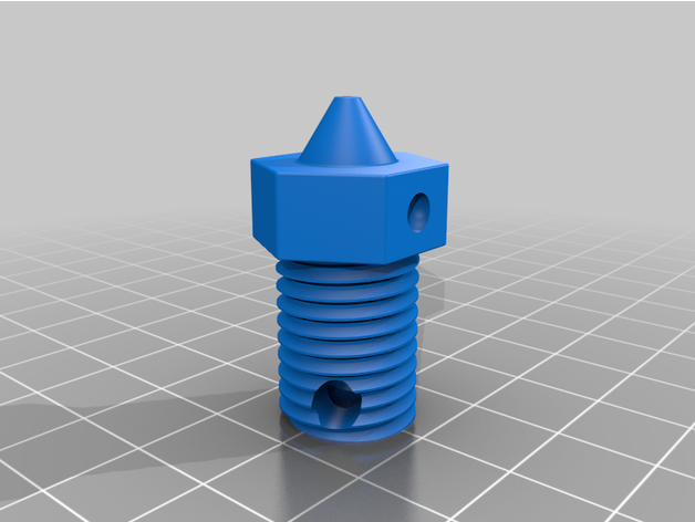 e3d nozzle 4 keychain 3D print model - Mito3D