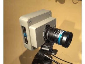 camera case raspberry pi hq diy 3d print model - Mito3D