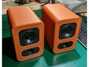 caixas som baseando 25 inch inigualável motoristas audio 3d print model - Mito3D
