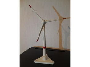 vento turbina mulino ingegneria 3d print model - Mito3D