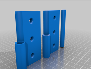 basic hinge 3d print model - Mito3D