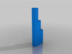 simples fecho eclair gravata suporte ferramenta titulares caixas 3d print model - Mito3D
