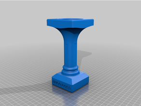 perfume pedestal hugo patrão 100ml 3d impressão gadget suporte perfumes inteligente ficar pé 3d print model - Mito3D