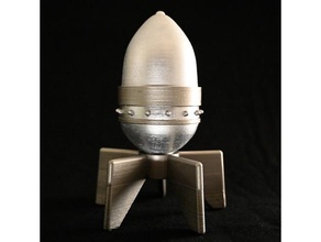 h-bomb props bomb nuclear prop stopmotion motion wargaming weapon 3d print model - Mito3D