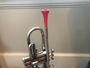 Douane trompette embouchure 15c tasse musique 3d print model - Mito3D