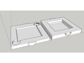 amd fm2+ cpu holder case socket fm2 3d print model - Mito3D