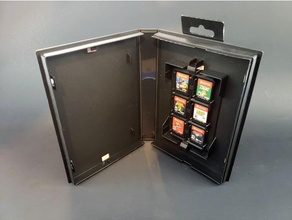 switch cartridge holder sega genesis clamshell case video games nintendo 3d print model - Mito3D