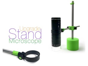 mikroskop ayakta durmak Yükselt 3d print model - Mito3D