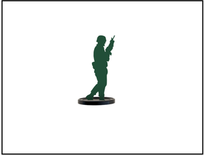soldier totem toys & games boardgame statue wargame 3d print model - Mito3D