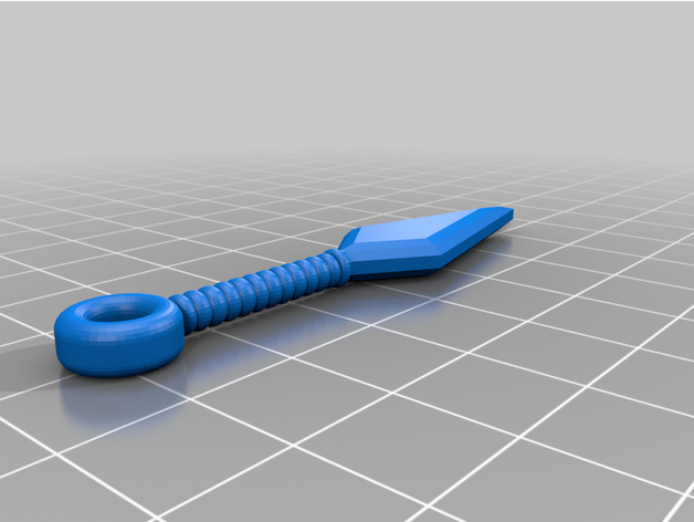 kunai keychain toys & games key keychains knife naruto 3D print model - Mito3D