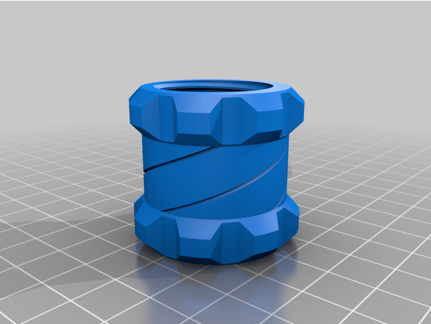 kasırga tüp öğrenme şişe 3D print model - Mito3D