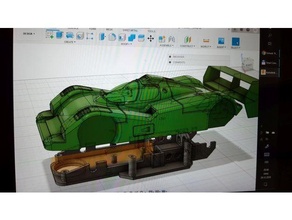 carrera d132 slotcar telaio veicoli carrera132 132 3d print model - Mito3D