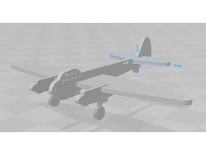 junkers ju88 carte trousse jouet Jeu accessoires avion allemand 3d print model - Mito3D