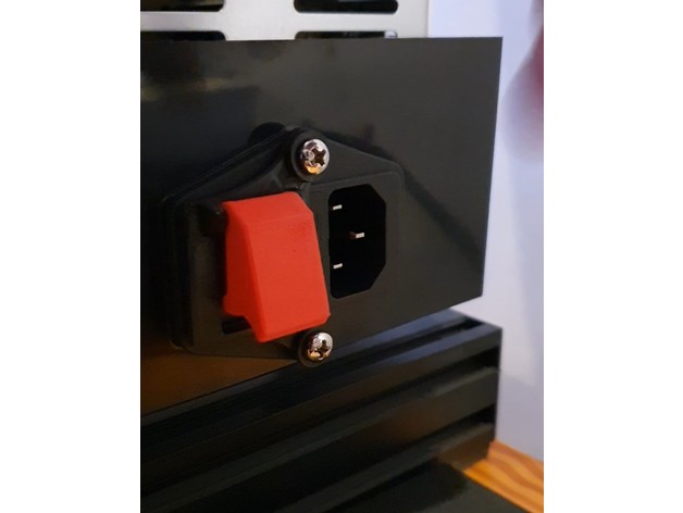 Schalter Startseite Mantel Ender 3 Profi 3d Drucker Zubehör Schutz Tapa 3D print model - Mito3D